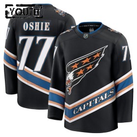 Dresovi Washington Capitals 2024-25 Fanatics Premium TJ Oshie Treći Crno - Dječji